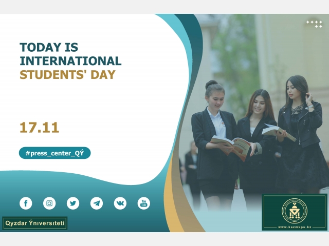 Today is International Students' Day