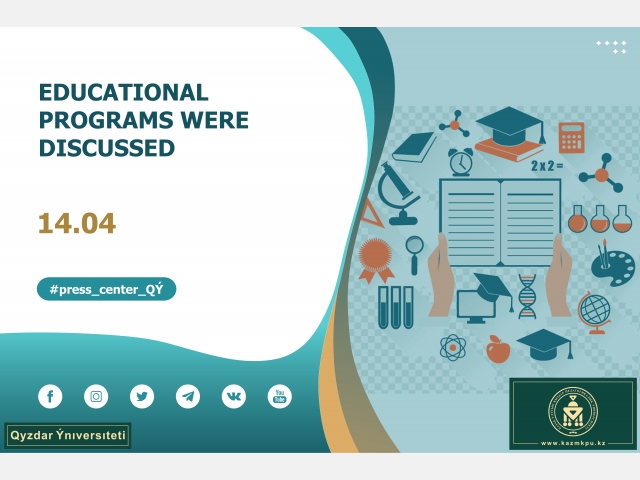 Educational programs were discussed