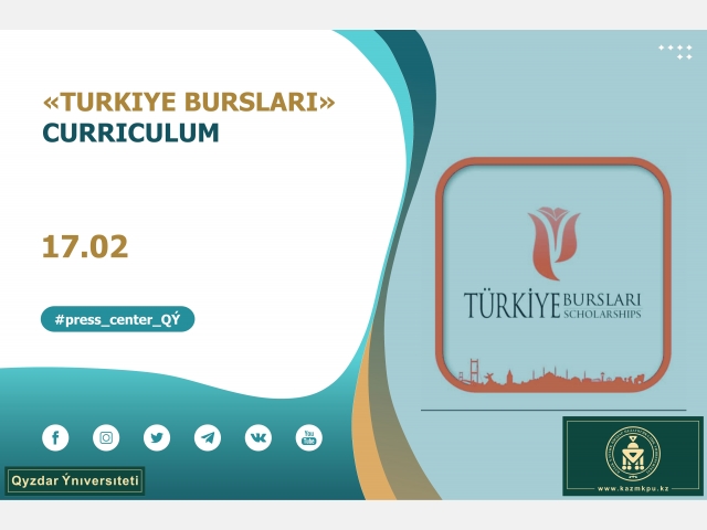 «Turkiye Burslari» curriculum