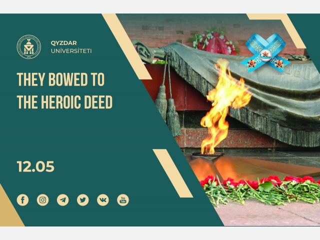 They bowed to the heroic deed