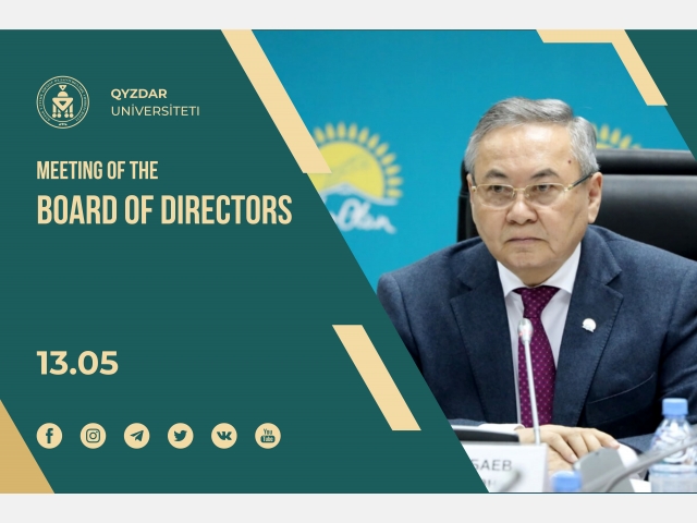 Meeting of the Board of Directors