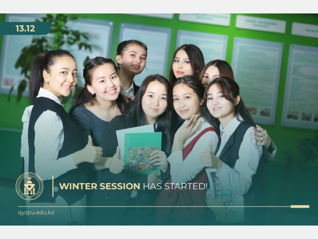 Winter session has started!