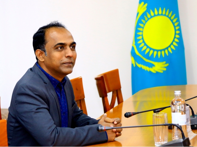 The star of world pedagogy visited the Kazakh National Women's Teacher Training University