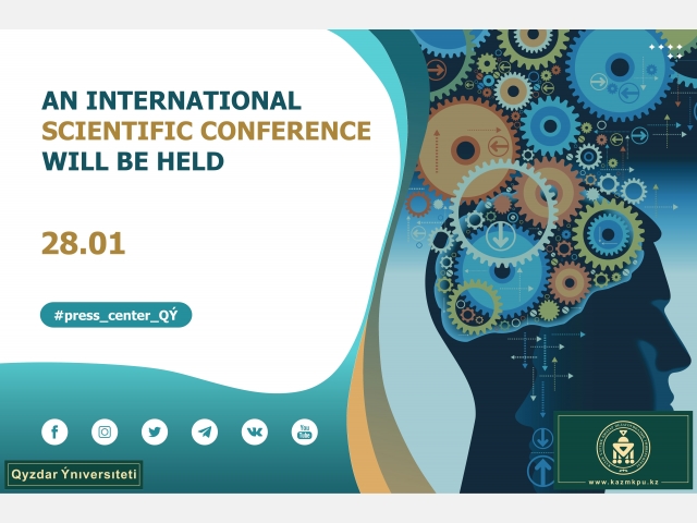 An international scientific conference will be held