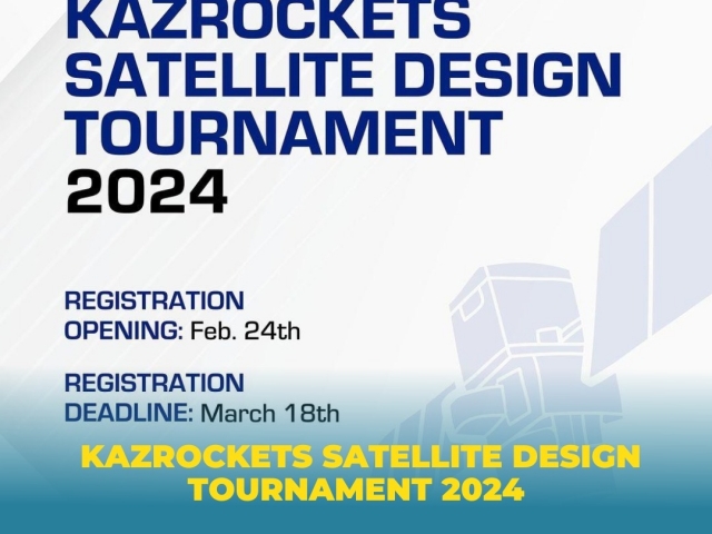 Kazrockets satellite design tournament 2024