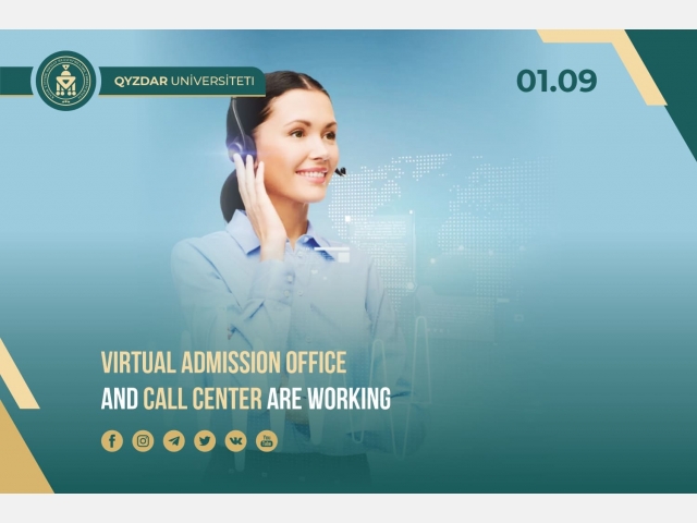 Virtual admission office and Call center are working