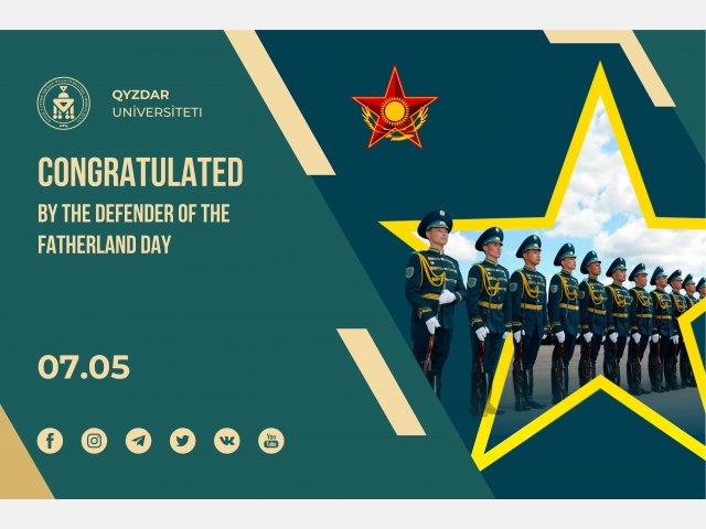 Congratulated by the Defender of the Fatherland Day