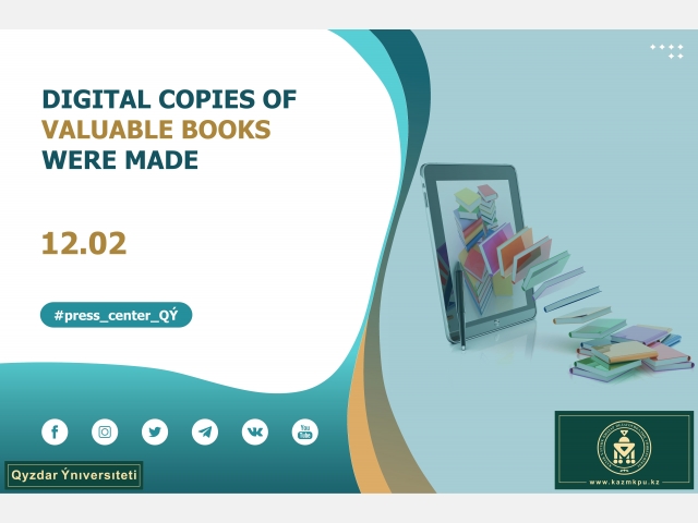 Digital copies of valuable books were made