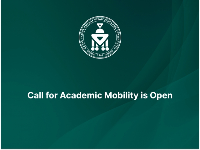Call for Academic Mobility is Open