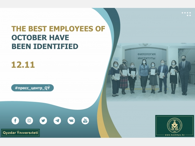 The best employees of October have been identified