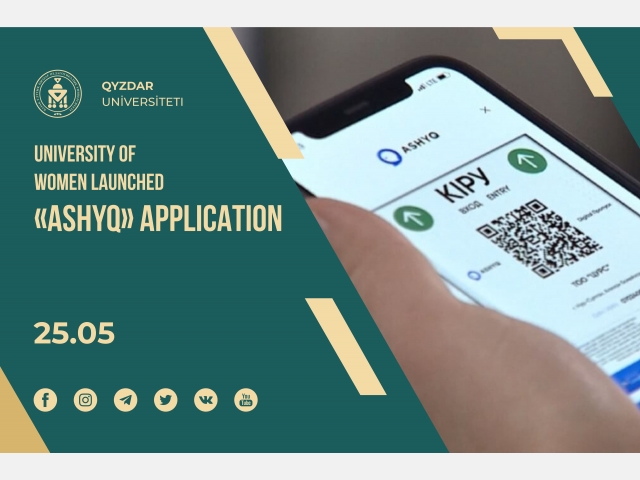 University of Women launched «Ashyq» application