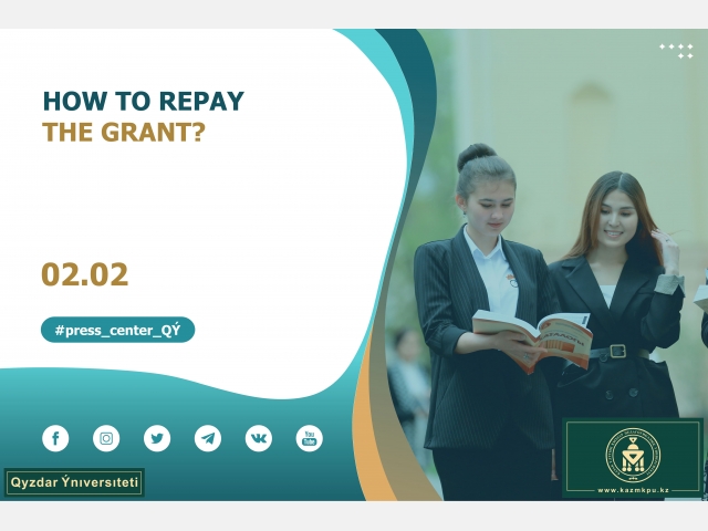 How to repay the grant?