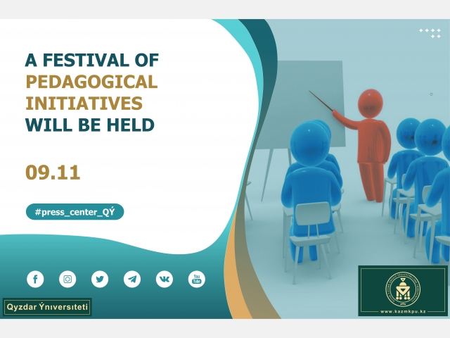 A festival of pedagogical initiatives will be held