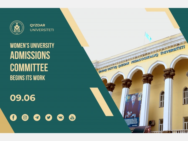 Women's University Admissions Committee begins its work