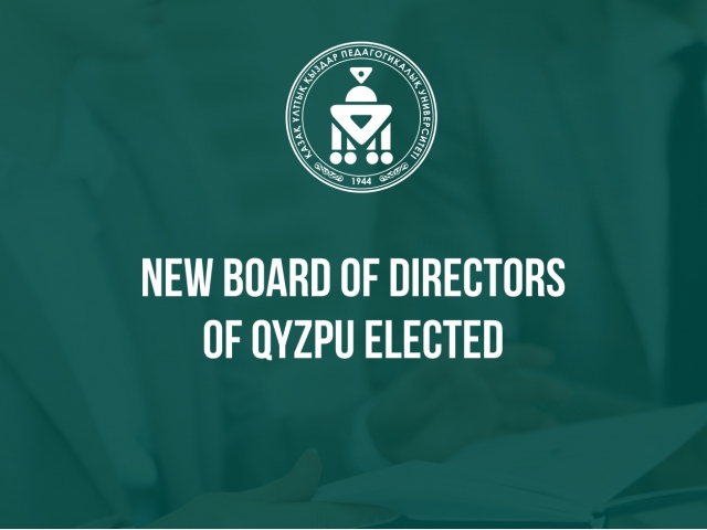 New Board of Directors of QyzPU Elected