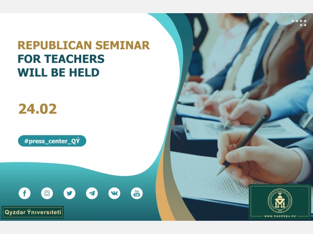 Republican seminar for teachers will be held