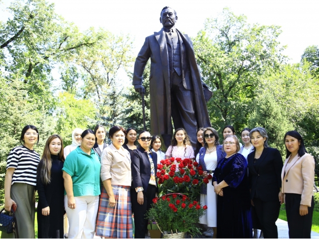 QYZPU honoured the memory of the great teacher Ahmet Baitursynuly