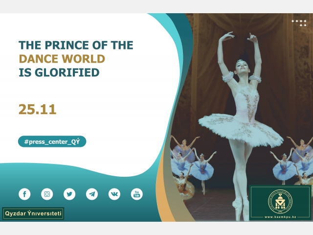 The prince of the dance world is glorified