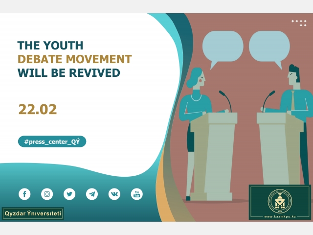 The youth debate movement will be revived