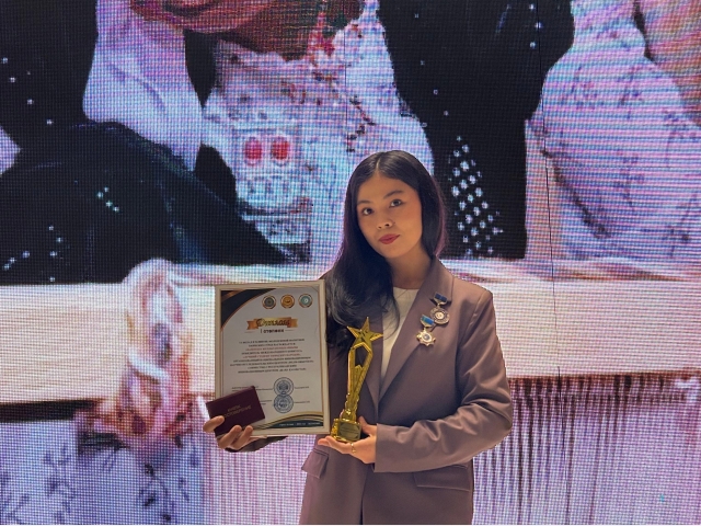QyzPU student is recognised as the best at the international competition
