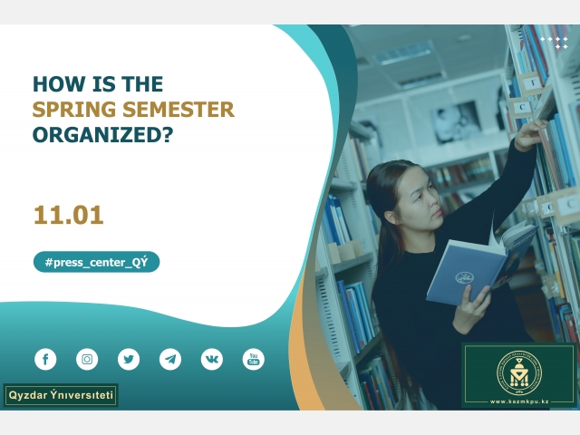 How is the spring semester organized?