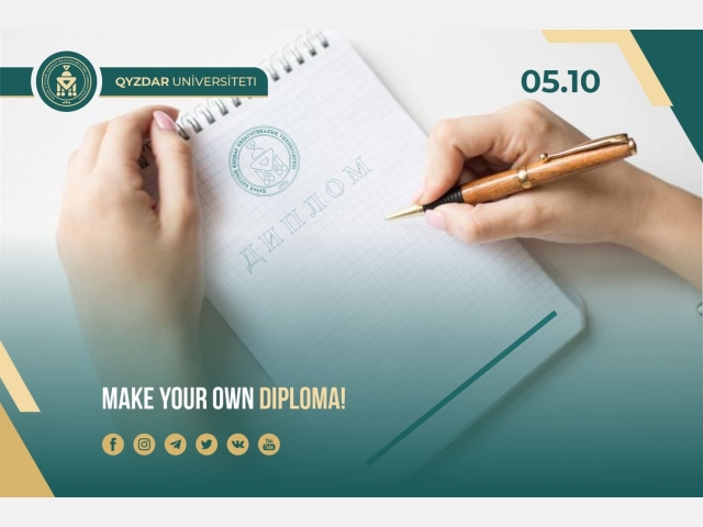 Make your own diploma!