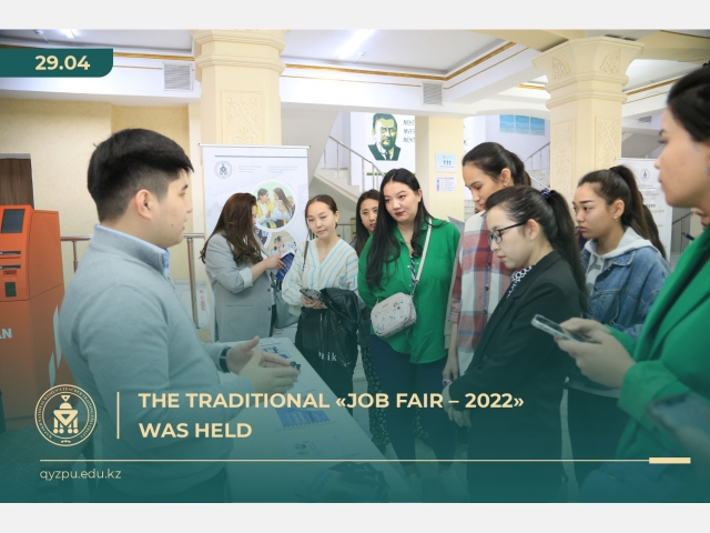THE TRADITIONAL «JOB FAIR – 2022» WAS HELD