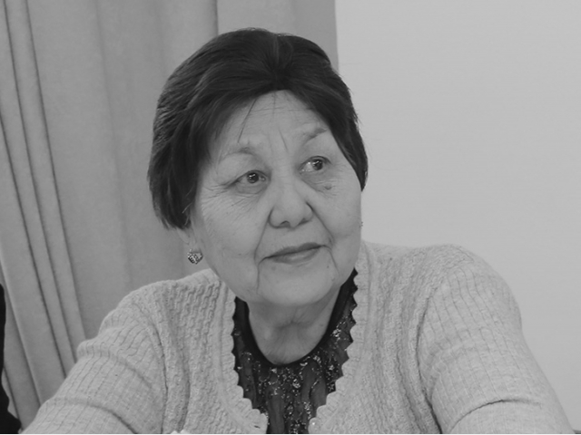 Professor Kuanyshkul Mendayakova passed away