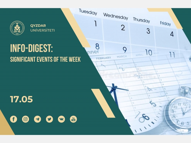 Info-Digest: Significant events of the week. №11