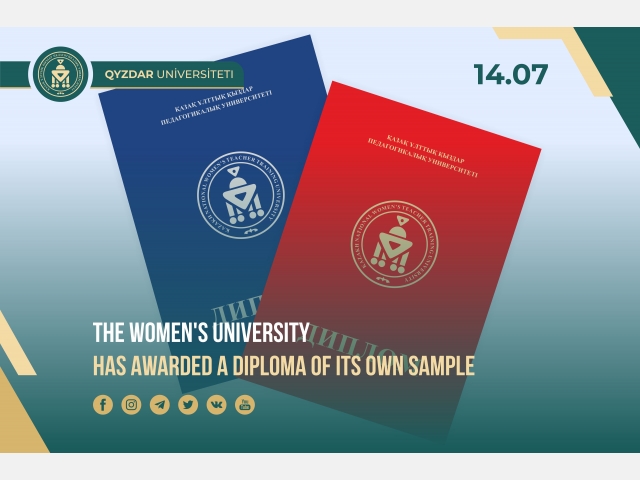 The Women's University has awarded a diploma of its own sample