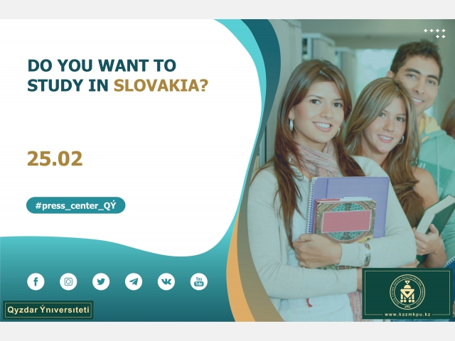 Do you want to study in Slovakia?