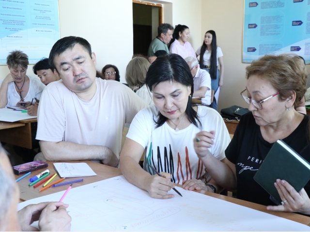 Trainers of the QyzPU conducted training at the Kazakh Academy of Sports and Tourism