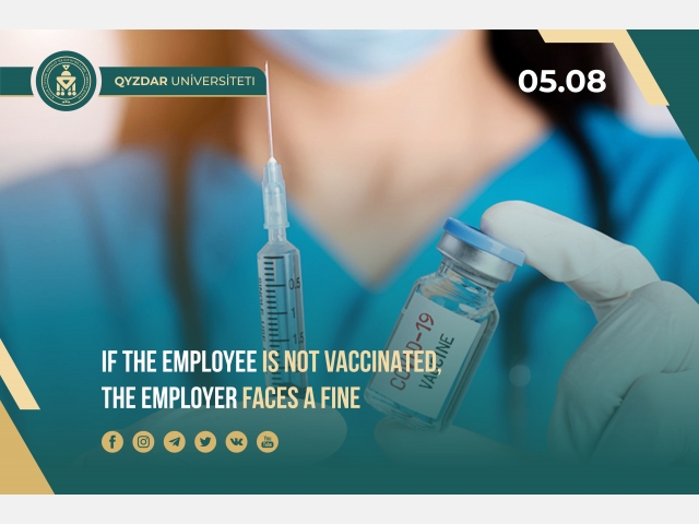 If the employee is not vaccinated, the employer faces a fine