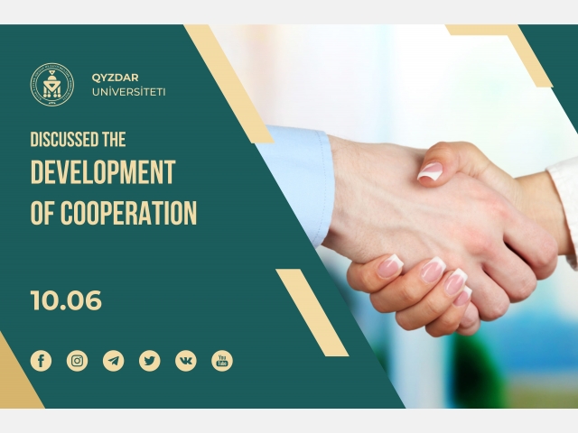 Discussed the development of cooperation