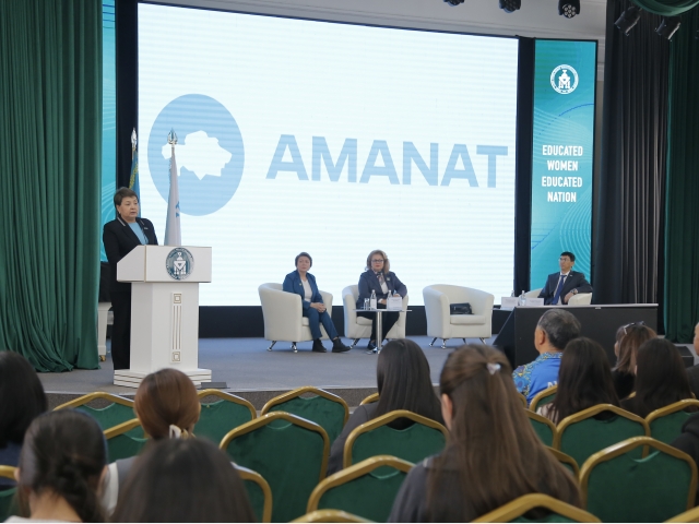 Состоялась встреча с представителями партии «Аманат»