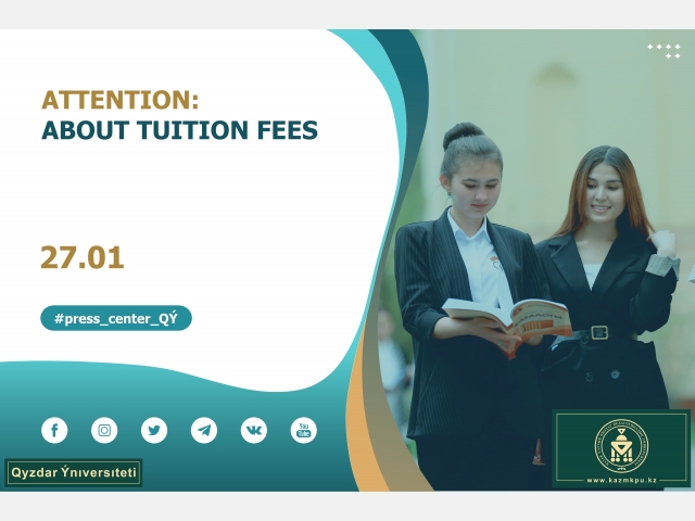 Attention: about tuition fees