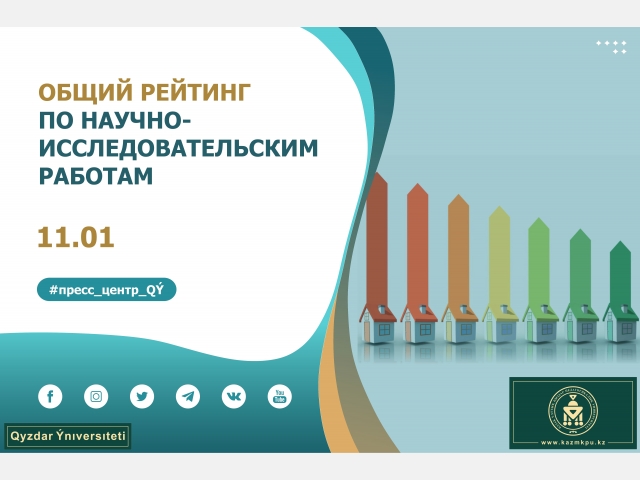 Объявлен общий рейтинг по научно-исследовательским работам