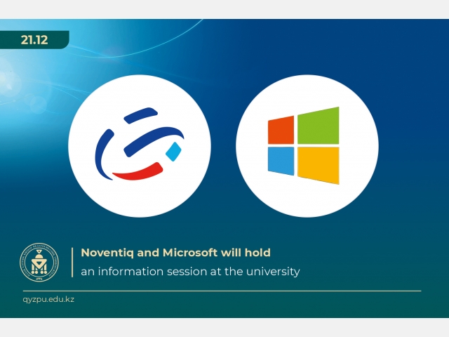  Noventiq and Microsoft will hold an information session within the walls of the university