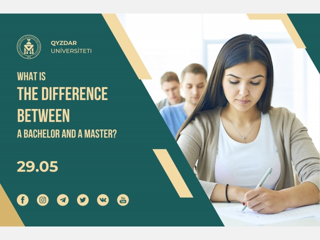 What is the difference between a bachelor and a master?