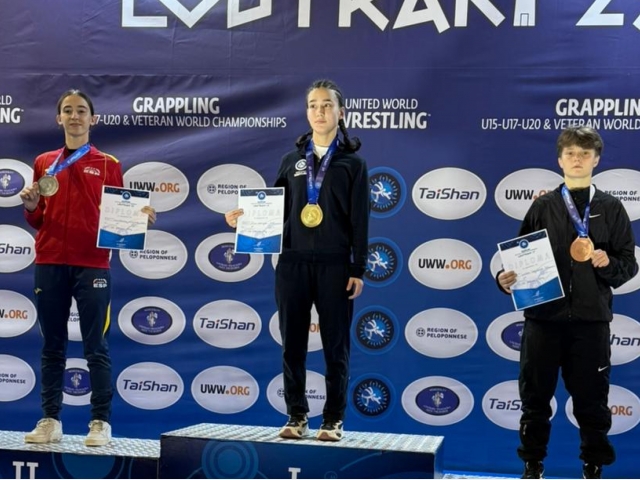 Студентка QyzPU стала бронзовым призёром Чемпионата мира по грэпплингу