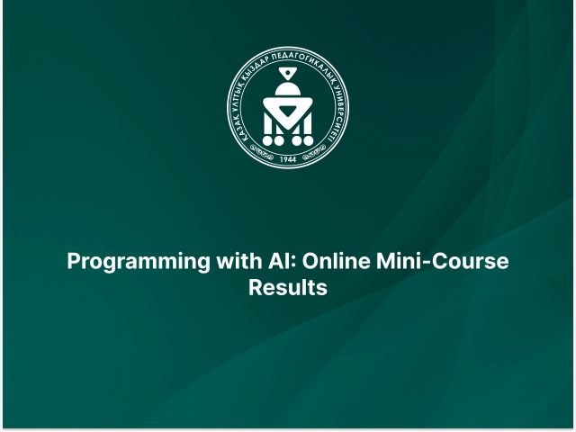 Programming with AI: Online Mini-Course Results 
