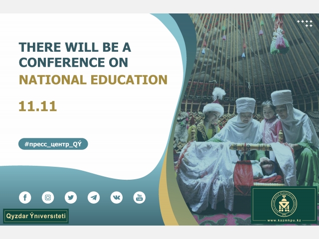 There will be a conference on national education