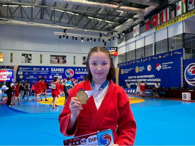 1 место в чемпионате Азии и Океании по борьбе Самбо