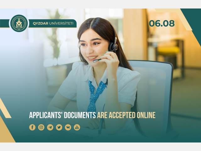 Applicants ' documents are accepted online