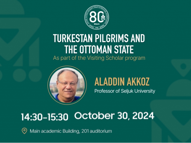 We invite you to take part in a seminar by Professor Aladdin Akkoz of Seljuk University