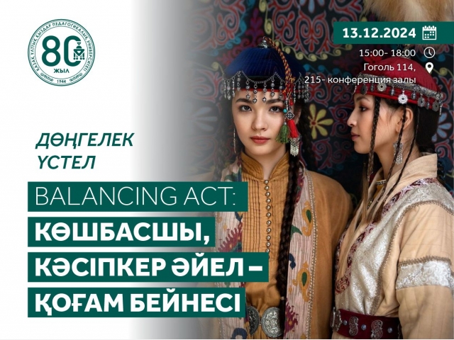 Balancing Act: лидер, женщина-предприниматель – образ общества