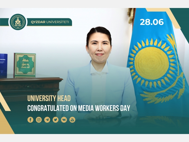 University head congratulated on media workers day