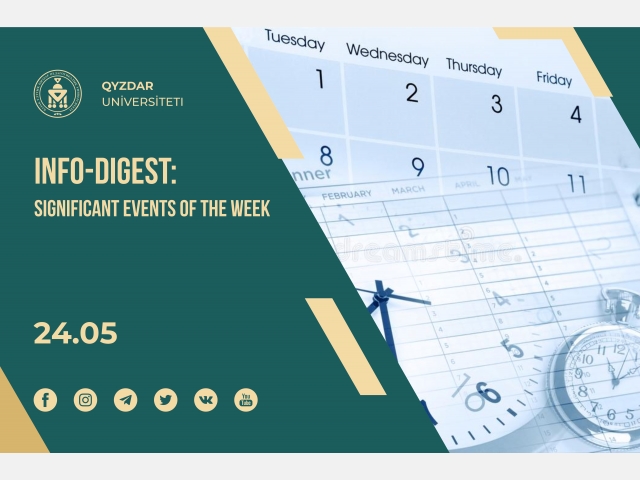 Info-Digest: Significant events of the week. №12