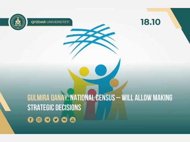 Gulmira Qanay: National census – will allow making strategic decisions
