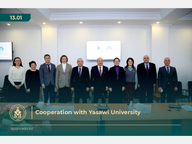 Cooperation with Yasawi University